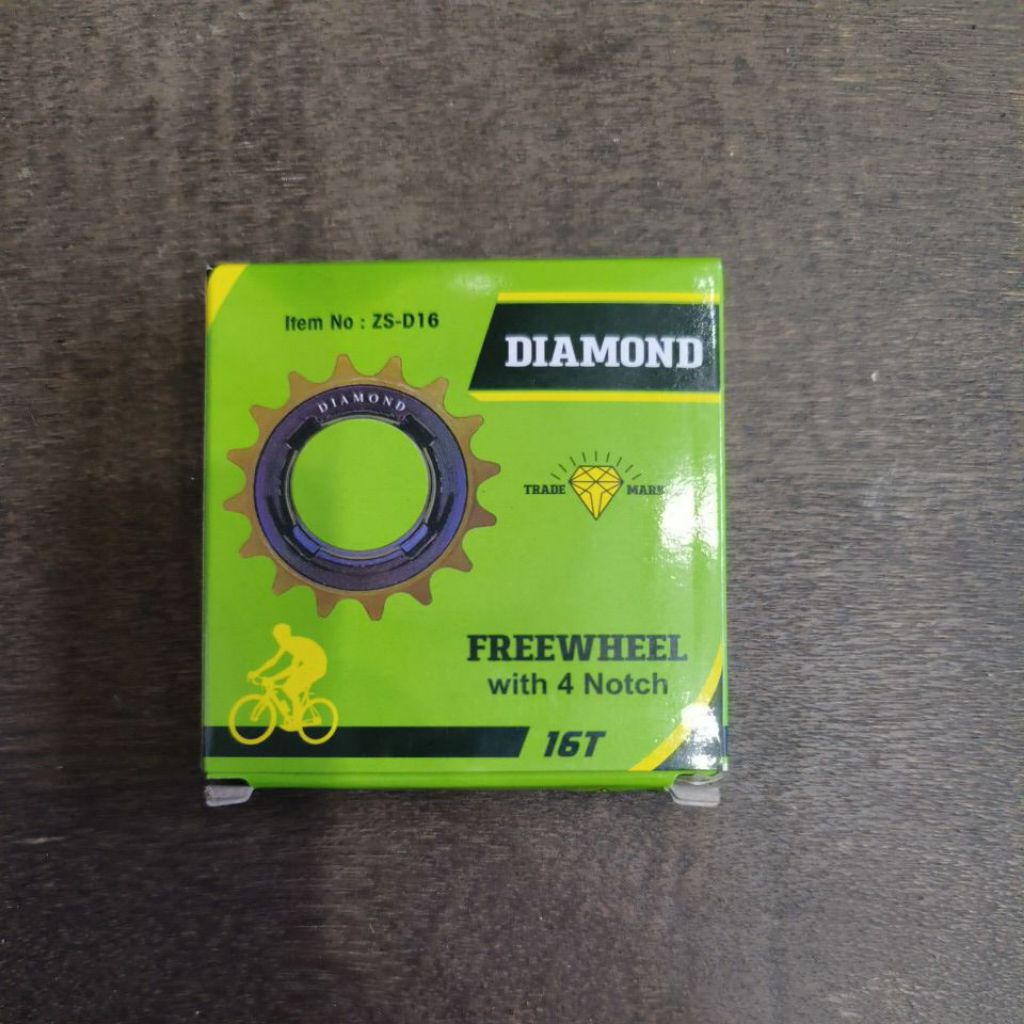 GIR/ KERIWIL SEPEDA 16 T DIAMOND UNTUK SEPEDA BMX/ LIPAT