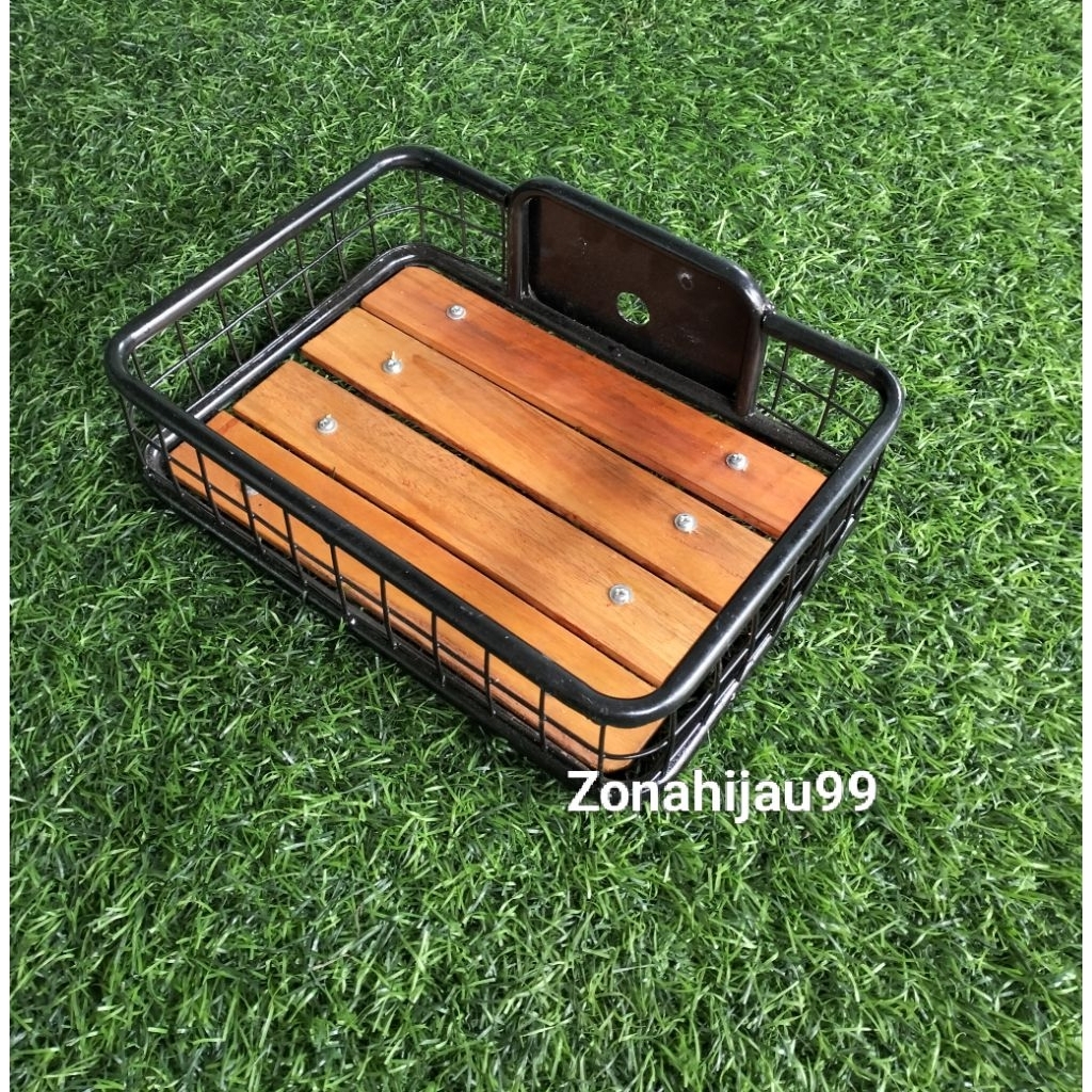 Rak depan sepeda Lipat Front blok kranjang khusus sepeda lipat adaptor front blok