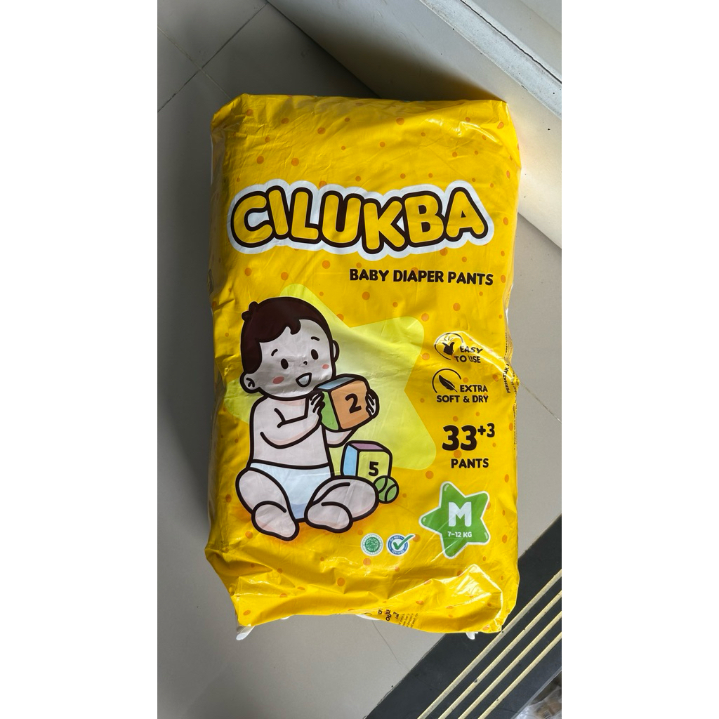 POPOK ANAK ATAU POPOK BAYI MURAH MEREK CILUKBA DIAPER PANTS UKURAN M