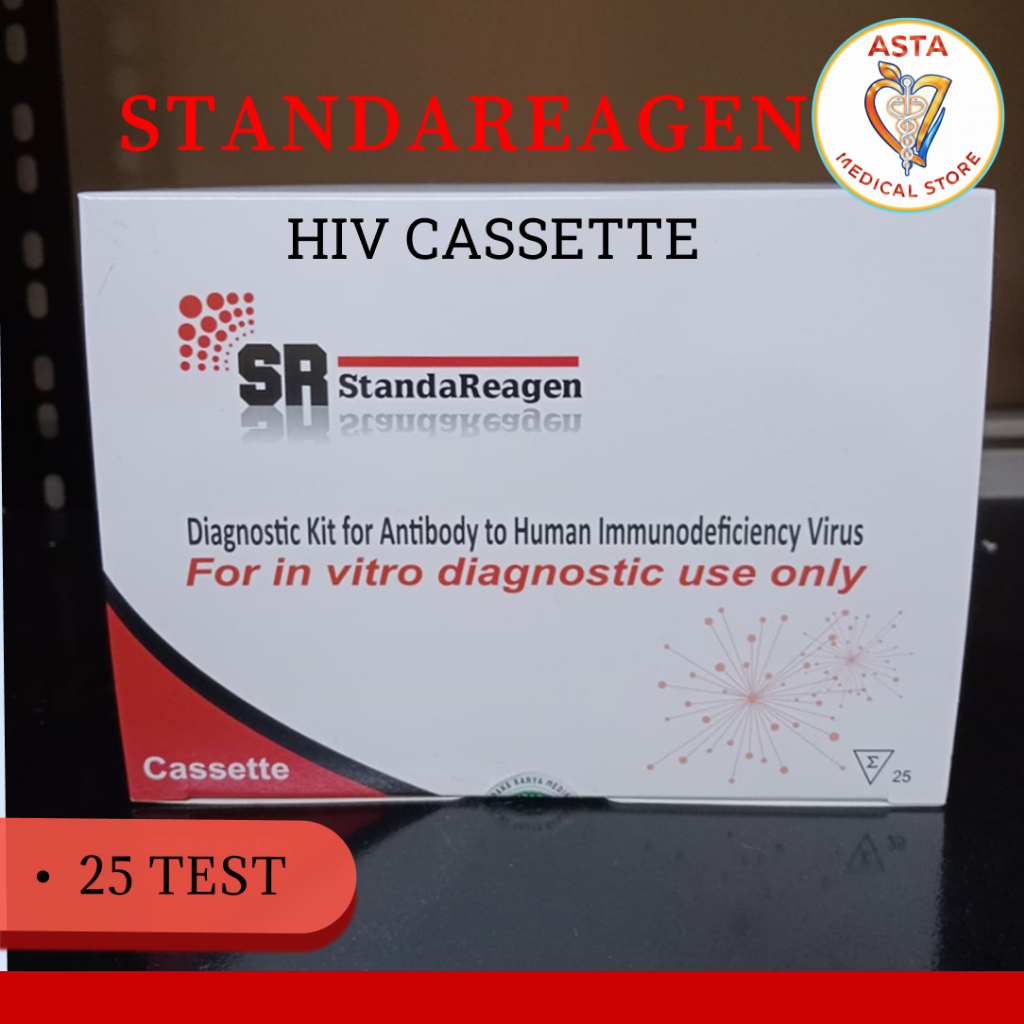 StandaReagen HIV 1+2 Device (WB) / Alat Cek Hiv Merk SR Isi 25 Test