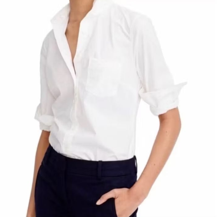 Kemeja Wanita  J**Crew Shirt Long Sleeve