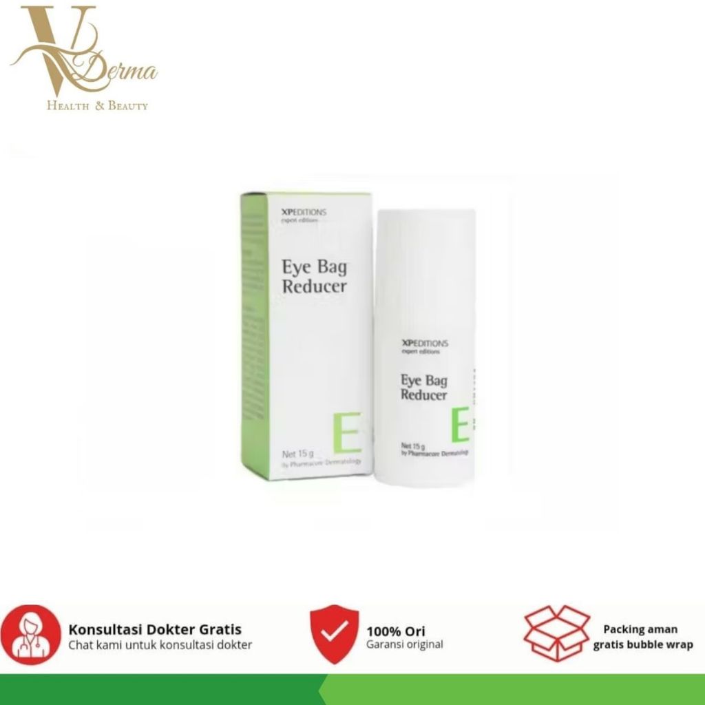 Xpeditions Eye Bag Reducer 15 g – Krim Mata untuk Mengurangi Kantung Mata & Dark Circle