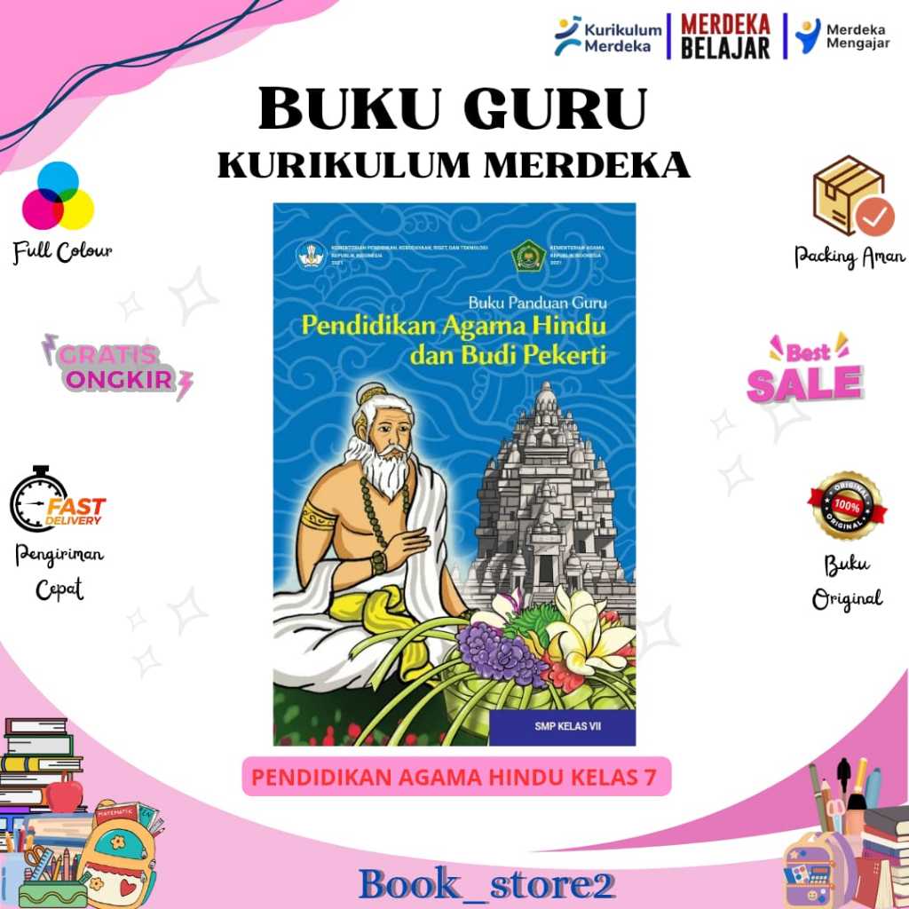 BUKU GURU AGAMA HINDU KURIKULUM PENGGERAK-MERDEKA KELAS 7 SMP