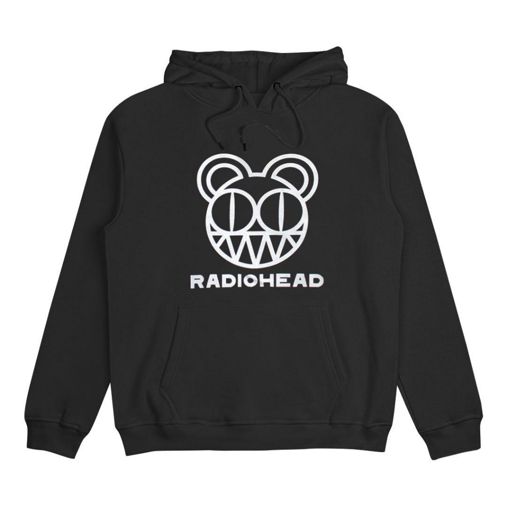 Radiohead - Bearhead Hoodie Black