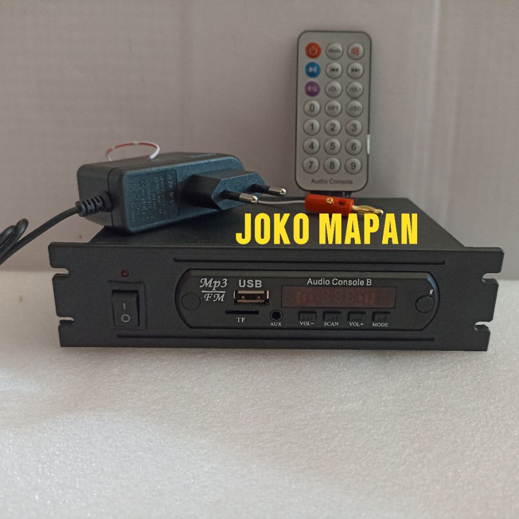 USB MP3 BLUETOOTH RADIO FM INCLUDE REMOT DAN ADAPTOR Usb player Bluetooth  radio fm