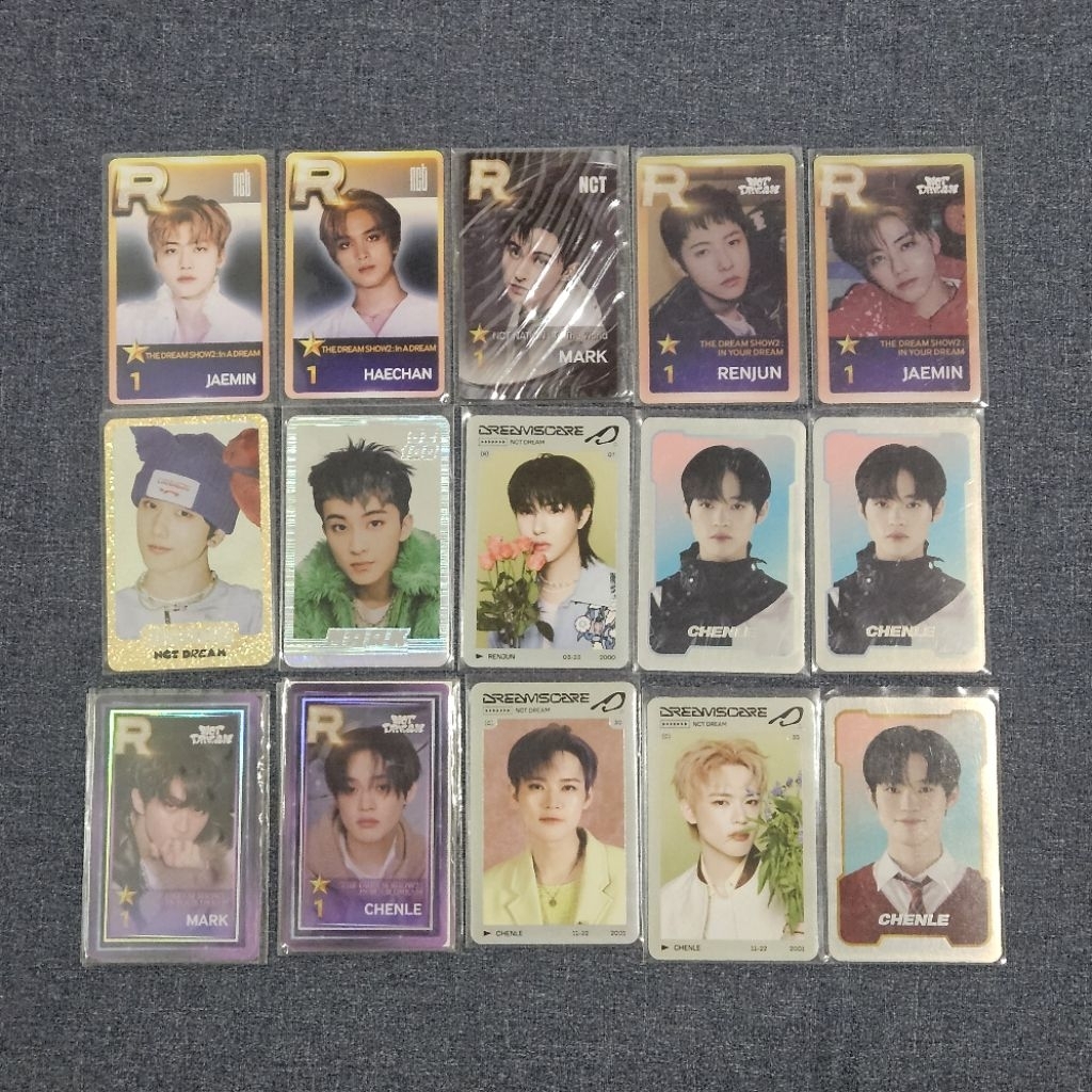 [ READY STOCK ] RARE PHOTOCARD OFFICIAL R CARD STC SPECIAL TRADING CARD MARK RENJUN CHENLE JAEMIN FL
