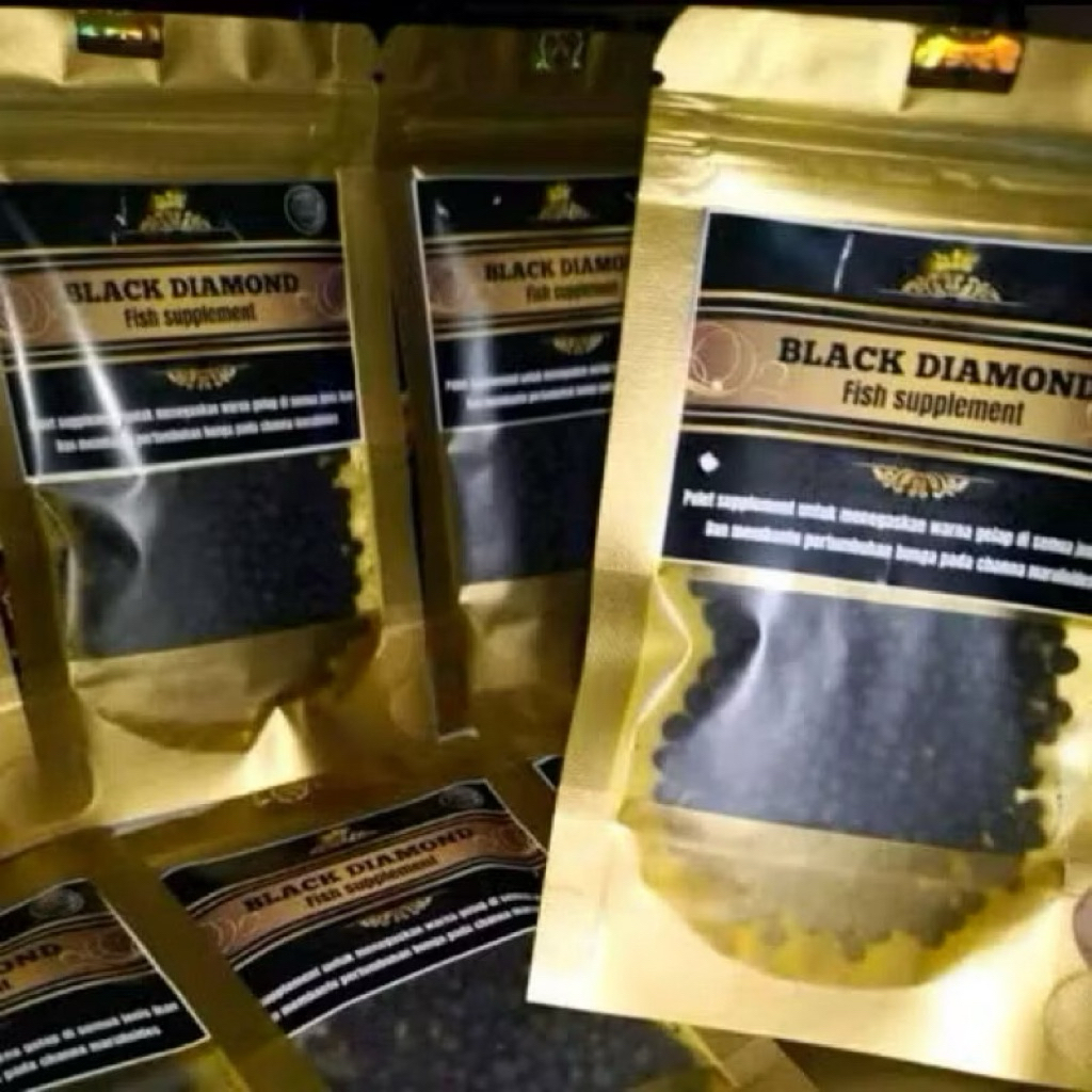 pelet black diamond booster pelet ikan floating chechild