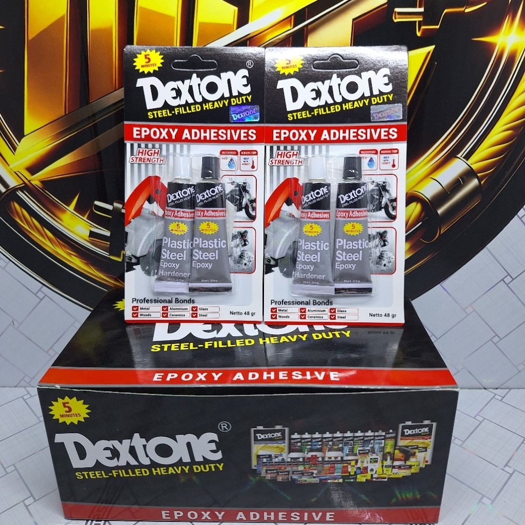 Lem Campur / Lem Besi 48gr Dextone 5 Menit Original