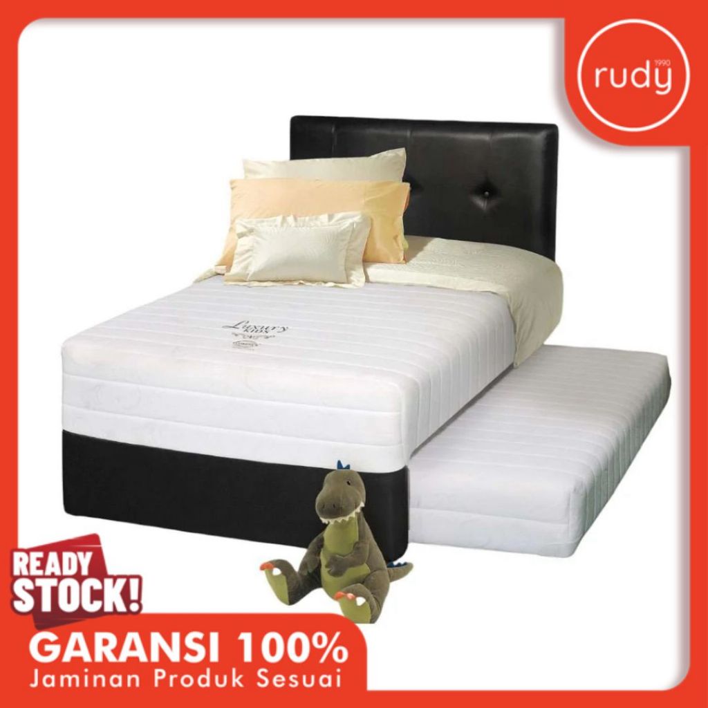 SPRINGBED FLORENCE LUXURY KIDS / 2in1 Sorong / Kasur Anak Premium / Bed Anak Mewah