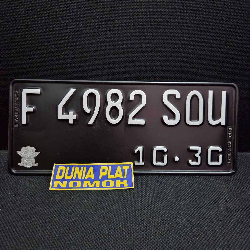 plat nomor motor standar samsat