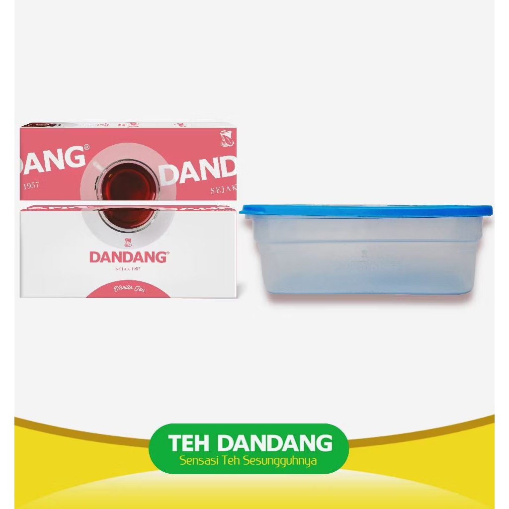 Teh Dandang Vanilla FREE Lunchbox – Teh Celup isi 2 box @25 tea bag