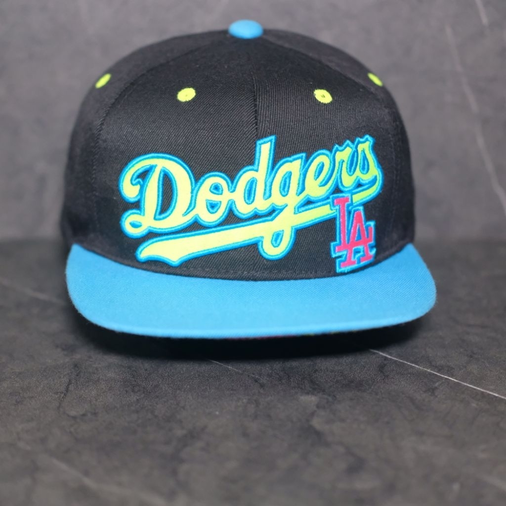 Topi anak snapback LA DODGERS ML8 Original