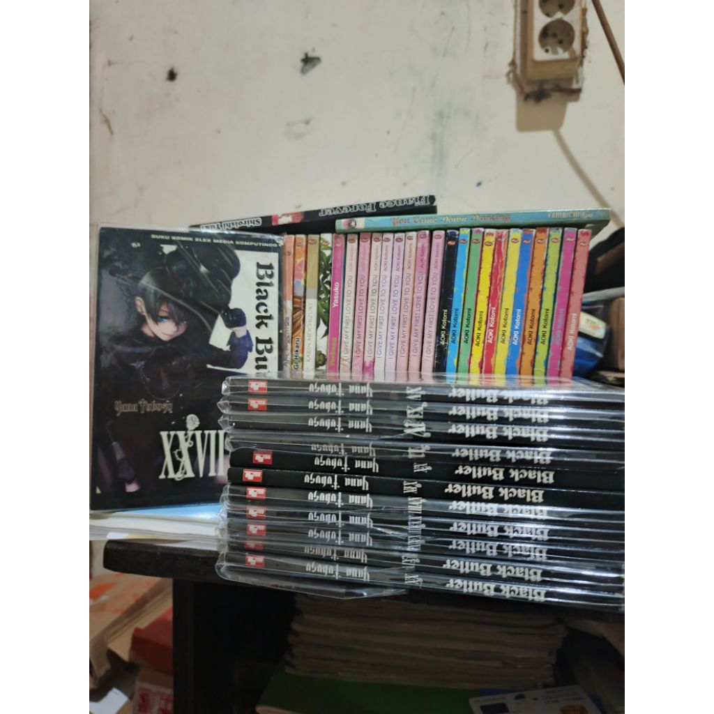 [ KOMIK/MANGA ]- Cabutan, Black Butler Vol 1-34.