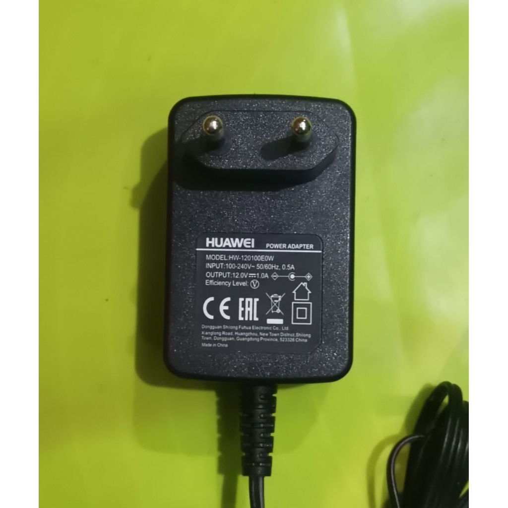adaptor 12v 1a original huawei