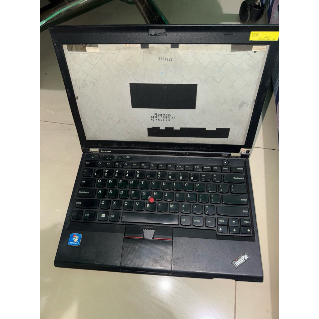 casing lenovo X230 pulset plus mainbord mati