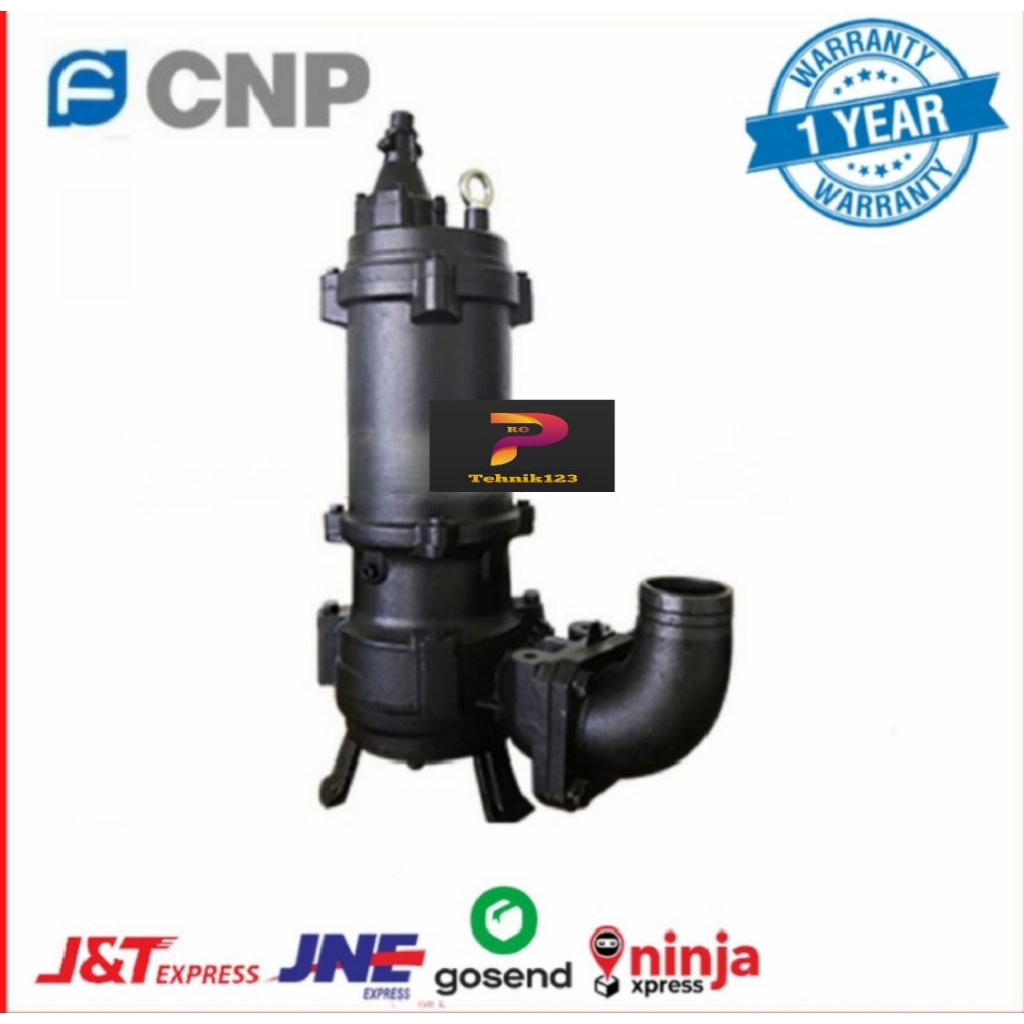 POMPA CELUP SUBMERSIBLE CNP 100 WQ65-20-7.5(I) Pompa Celup CNP 100WQ65