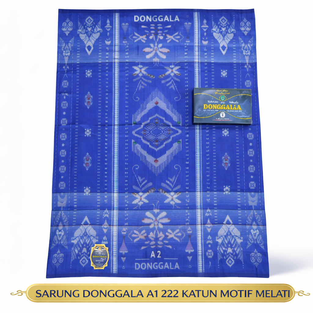 Sarung Donggala A1 222 motif Nanas