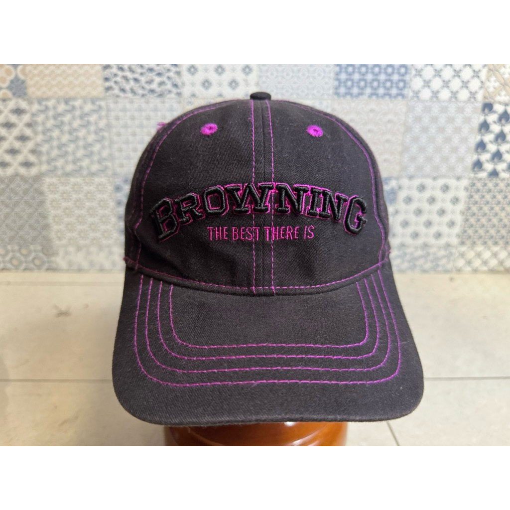 Topi Second Brand Branded Pink Browning The Best There Is Original Official Tag