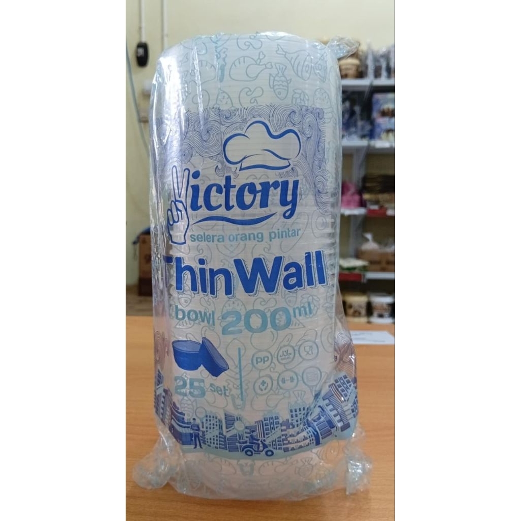 Victory Twinwall Bowl Bulat Mangkok