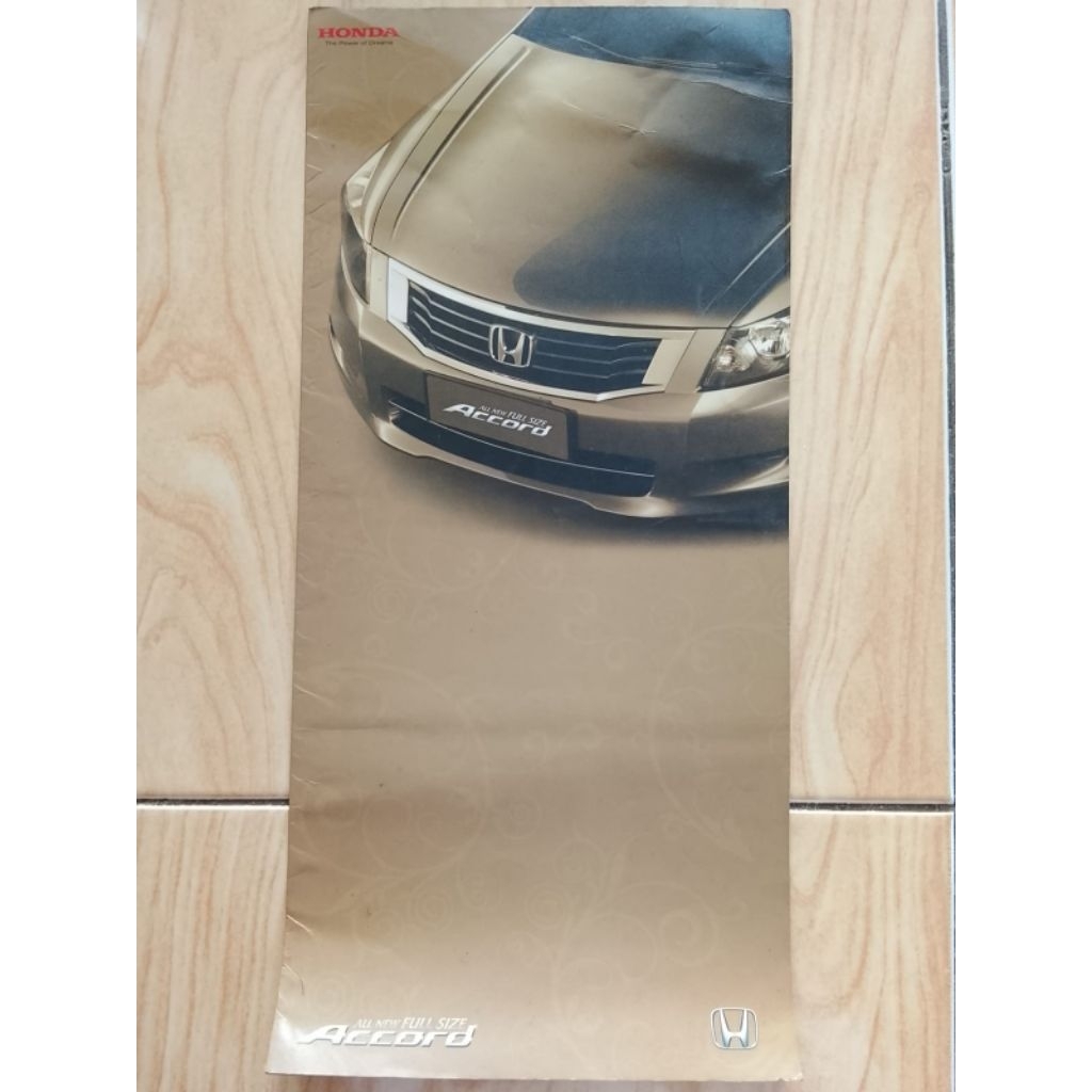 Brosur Honda Accord 2008