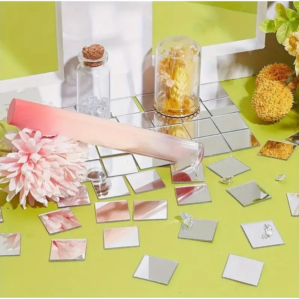 CERMIN POTONG MOZAIK DIY