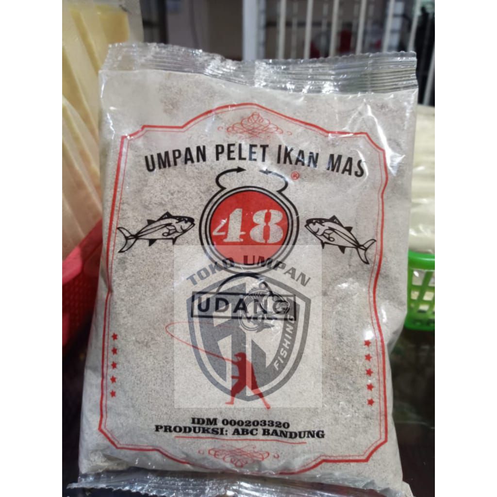 umpan pelet ikan mas 48 original
