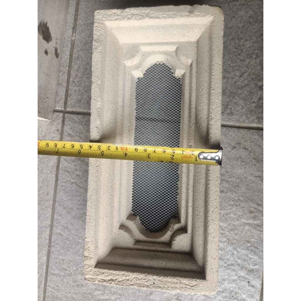 Roster Beton Putih / Loster Beton Putih Ram Nyamuk