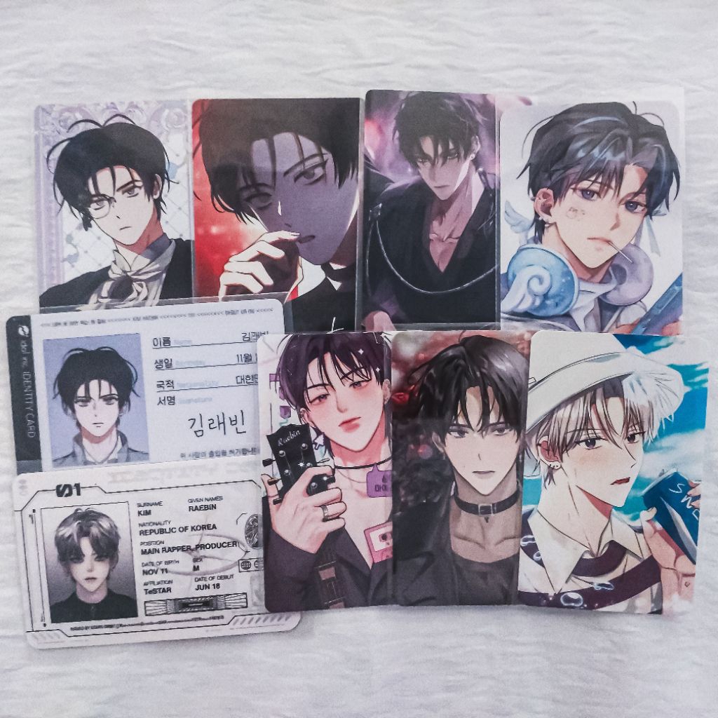 WTS Photocard pc id card dmj debut or die raebin