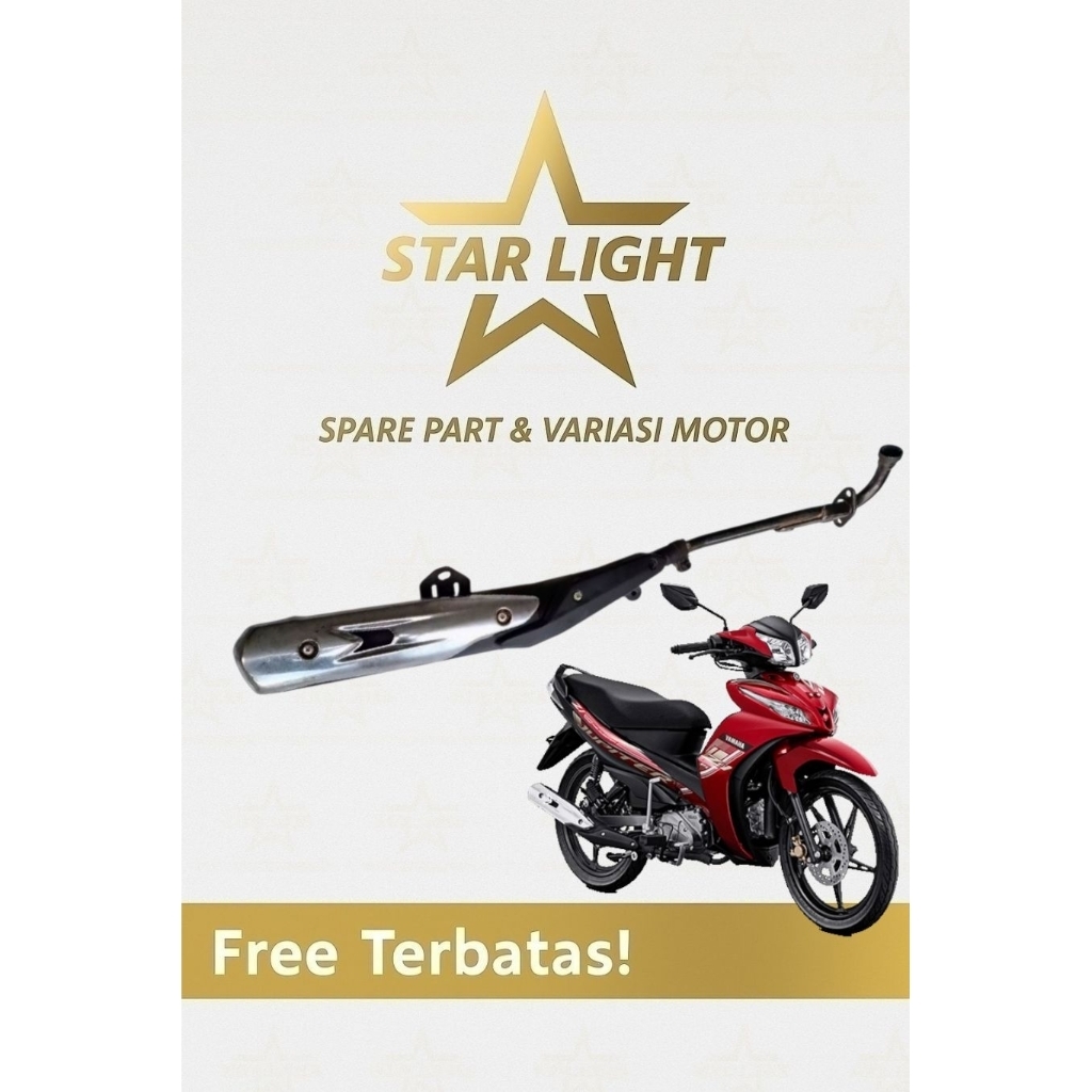 Knalpot motor Yamaha Jupiter Z1 injeksi