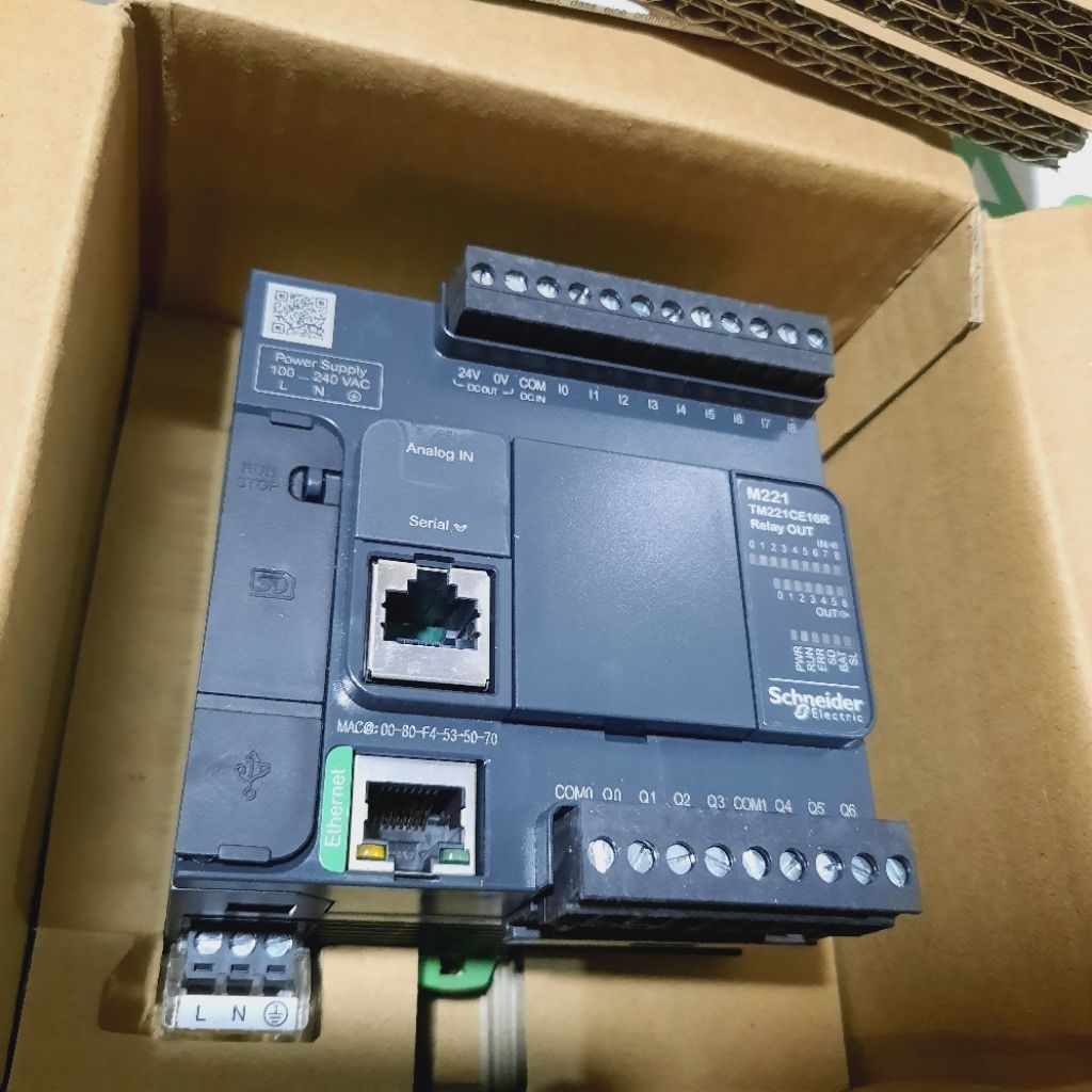 Schneider Electric Modicon TM221 PLC TM221CE16R