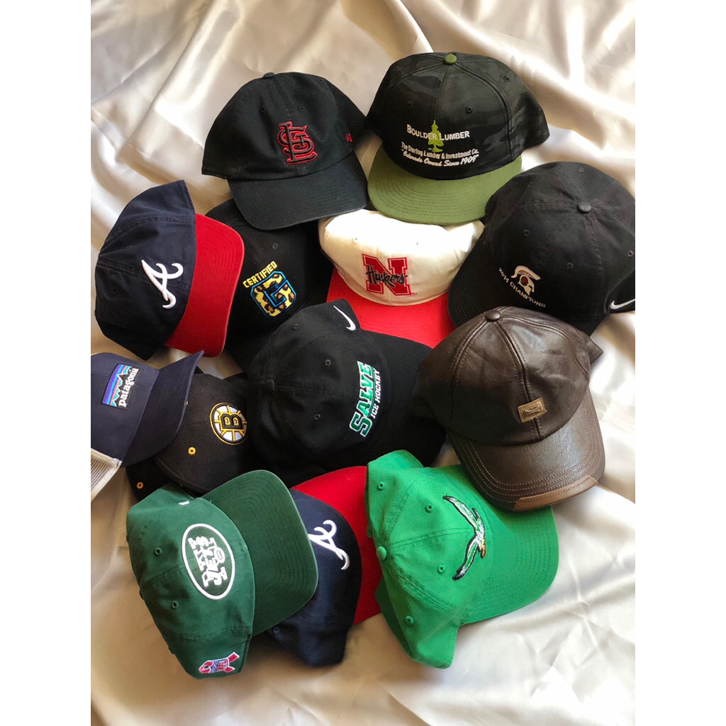 [COD] Topi Skena Twotone Baseball Vintage Simple Cap Preloved Branded