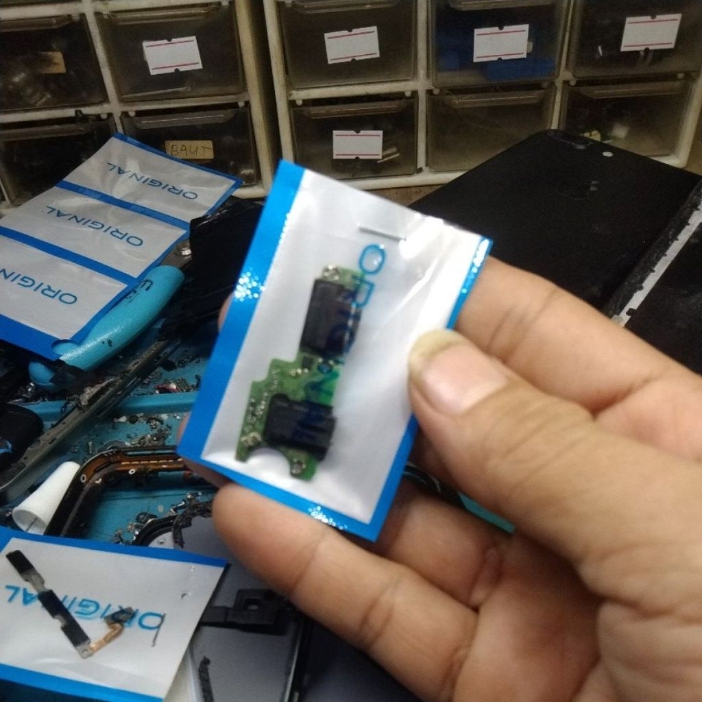konektor cas Vivo y17s ORI copotan