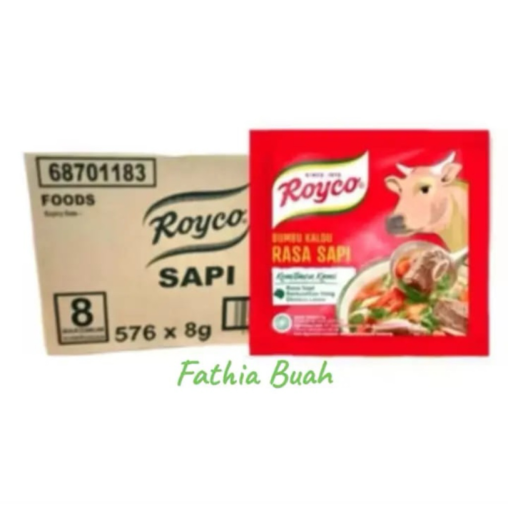 Royco Sapi/Ayam 1 Dus 8gr x 576