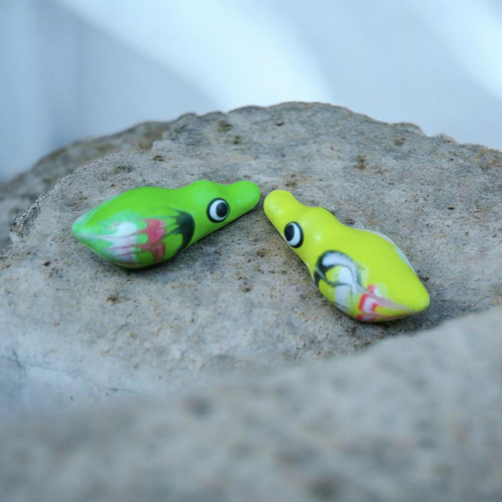 karet soft frog 3.5cm bebek