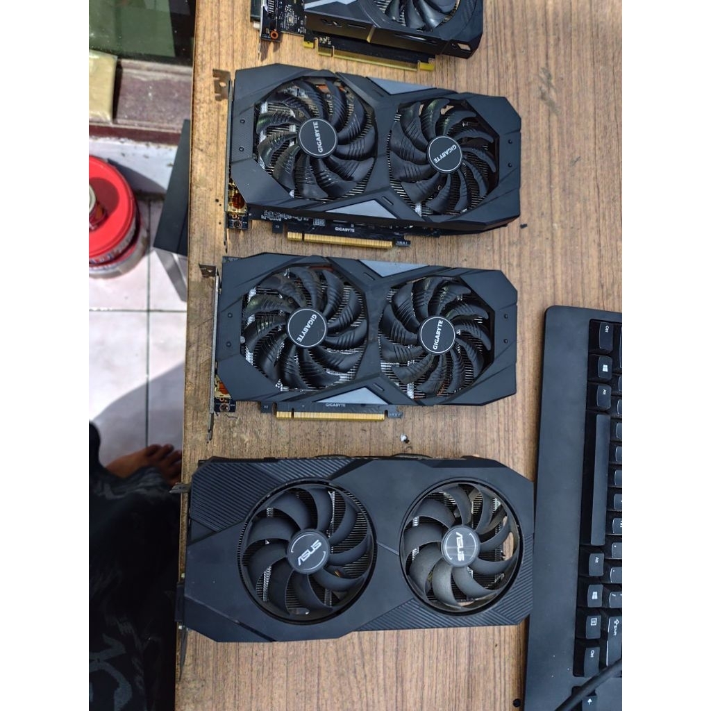 VGA RTX 2060 6GB ASUS GIGABYTE GDDR6