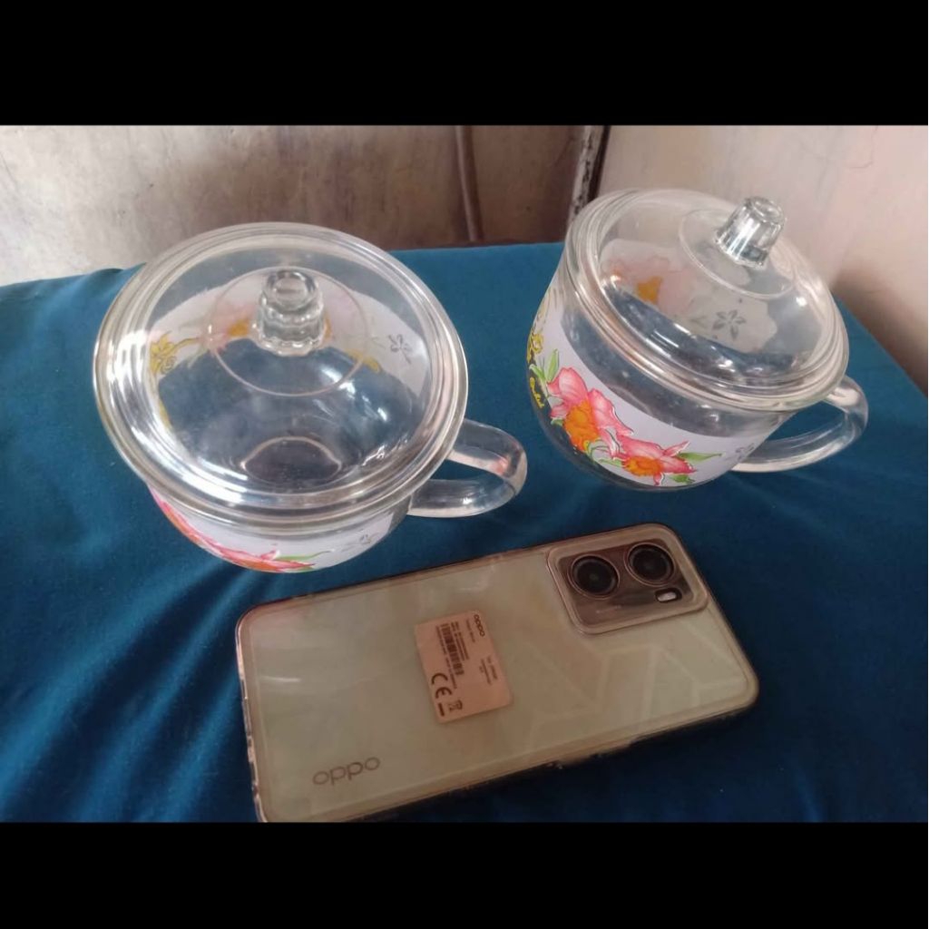 Cangkir teh jumbo kaca Merk KIG Group