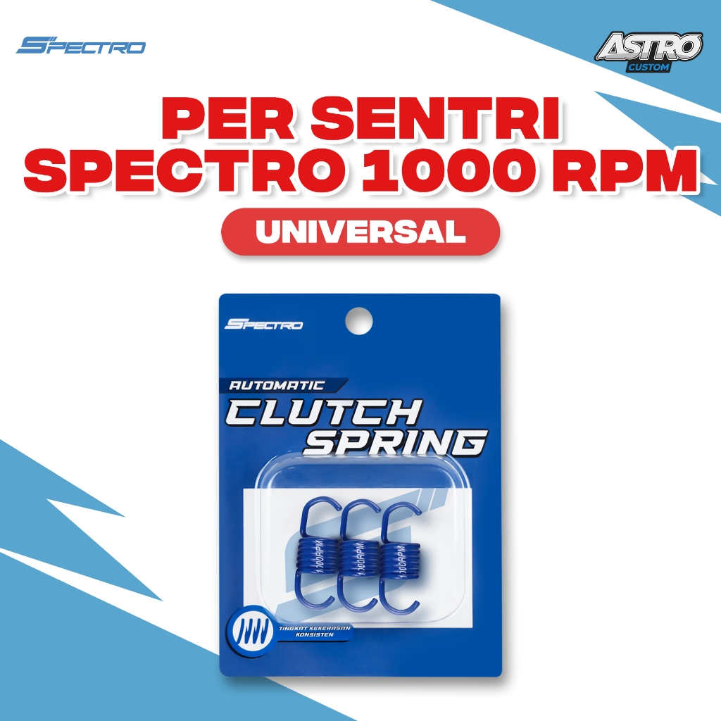Spectro Per Sentri 1000 RPM Beat Fi Scoopy Fi Vario Aerox NMAX PCX LEXI Mio Per Kopling CVT Racing