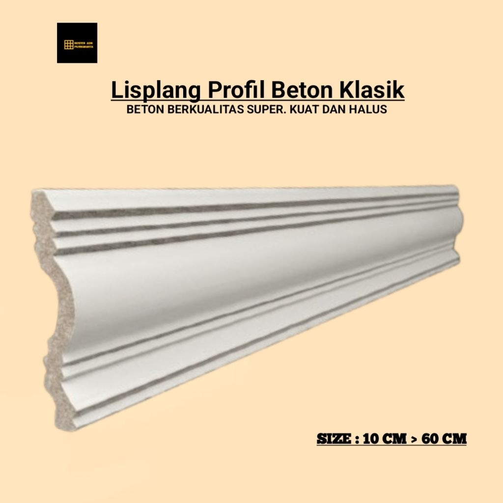 Lisplang Profil Beton List Profil Beton Tempel Profil Tempel Beton
