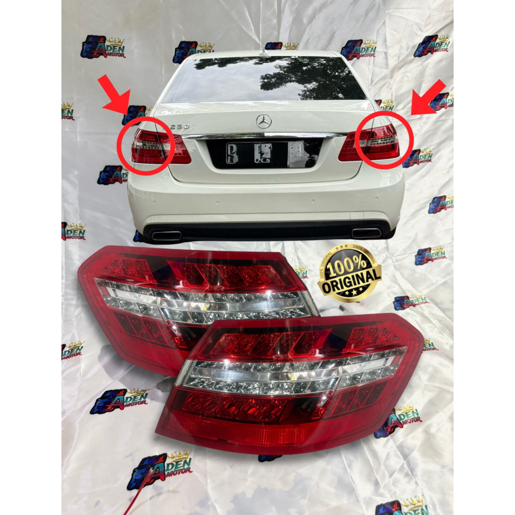 Stop lamp stoplamp lampu belakang mercedes benz mercy mersi e class e250 e200 w212 2009 2010 2011 20
