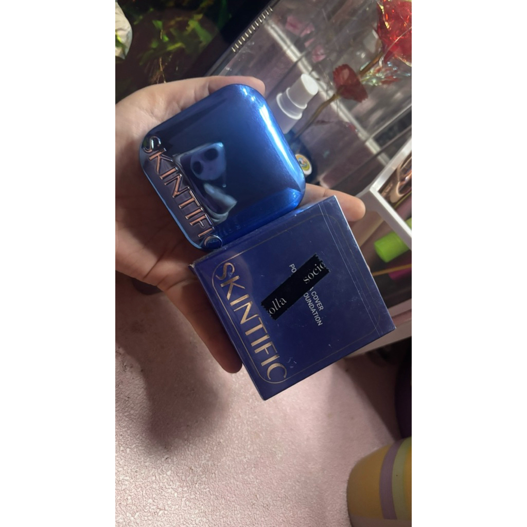 PRELOVED - SKINTIFIC POWDER FOUNDATION SHADE 01 VANILLA