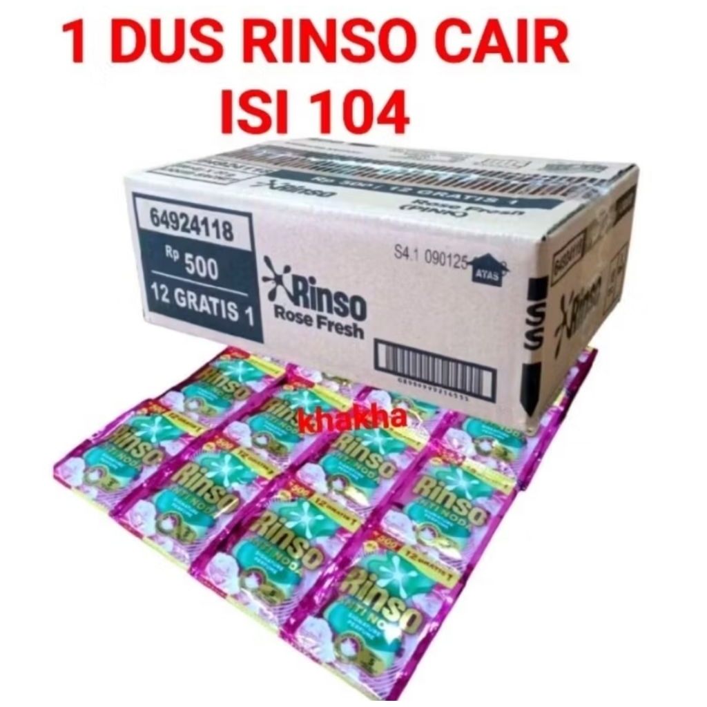 RINSO MOLTO CAIR / RINSO CAIR 500an RENCENGAN 20ML