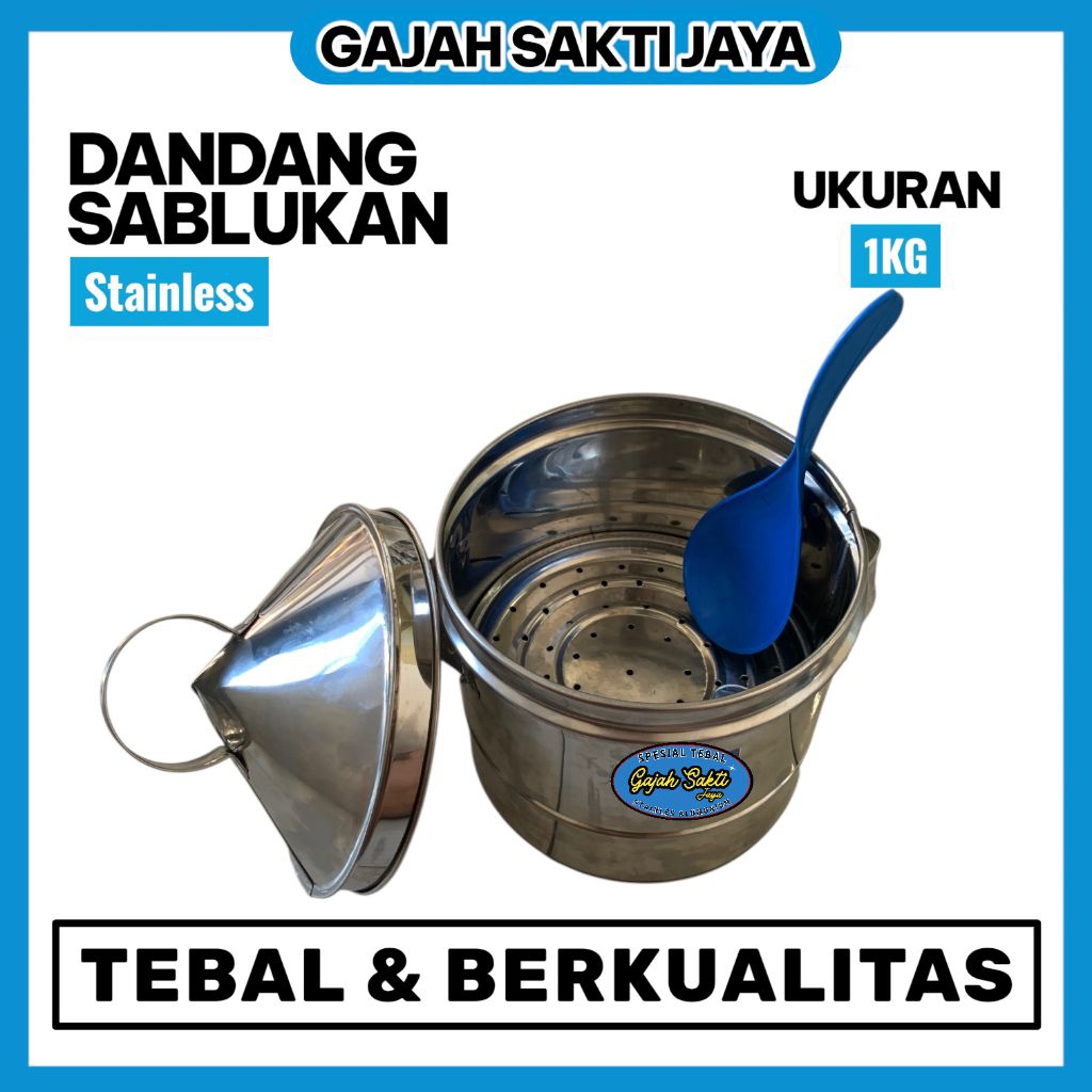 DANDANG KUKUS NASI KUE BAHAN STAINLES