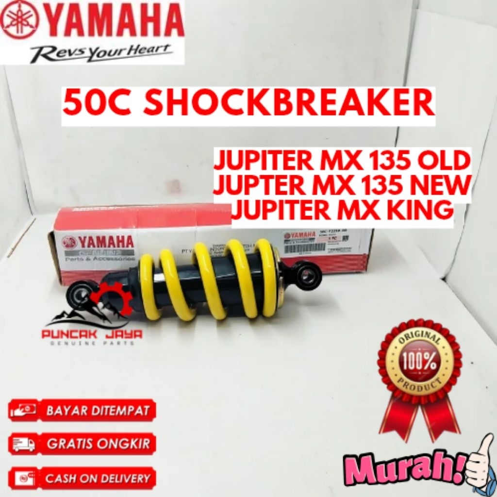 SHOCKBREAKER ORIGINAL YAMAHA KODE 50C, SHOCKBREAKER JUPITER MX 135 OLD, SHOCKBREAKER JUPITER MX 135 