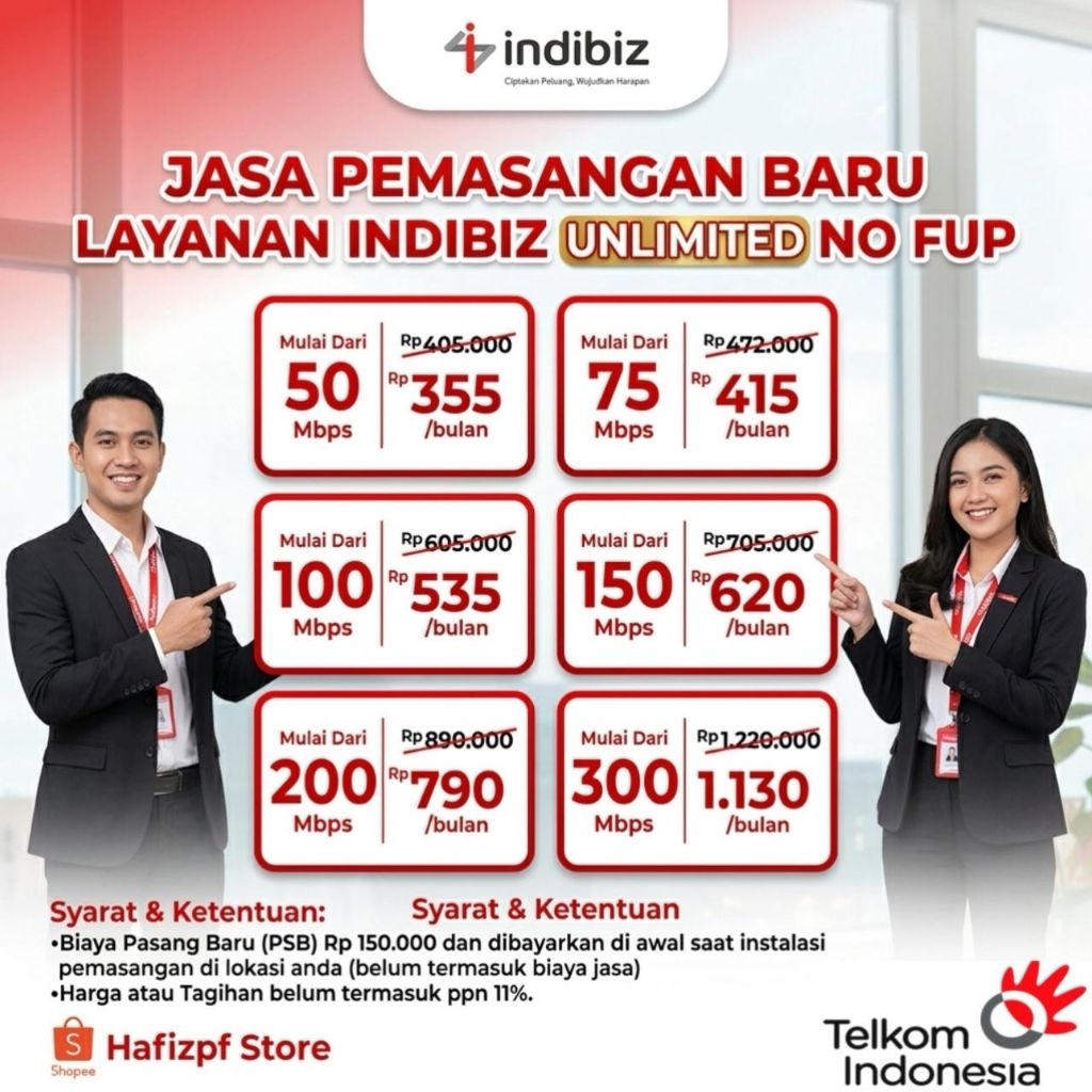PASANG baru REGISTRASI Indihome INdibiz