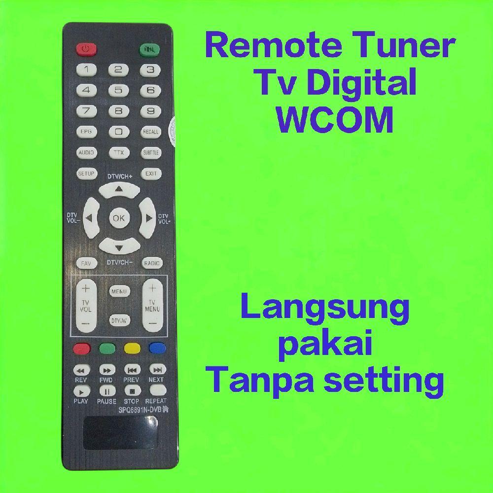 Remote control Tuner Tv Digital WCOM SPQ8891N-DVB