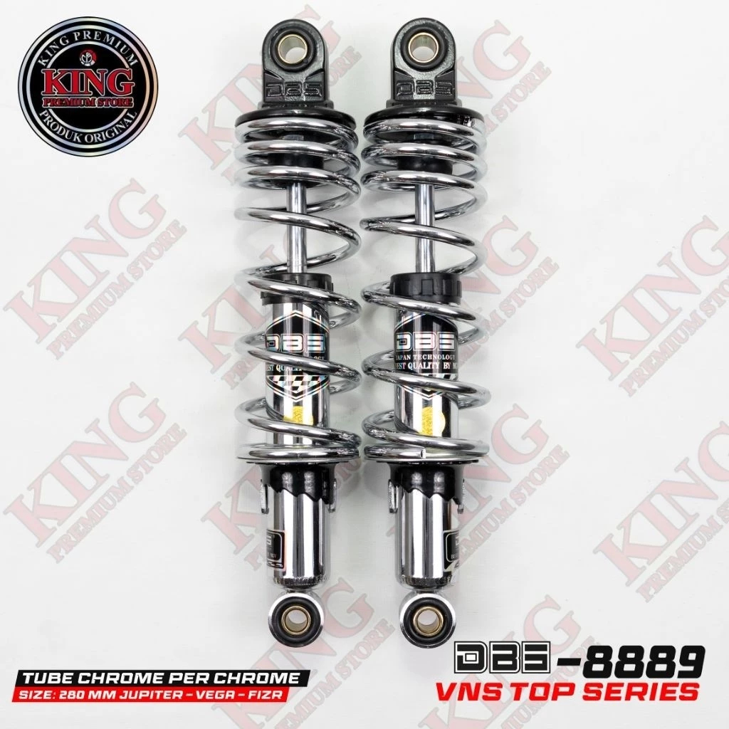 Shock DBS 8889 motor bebek Jupiter z , fiz r , Vega, Revo , Supra X 125 , karisma , RX king , Blade 