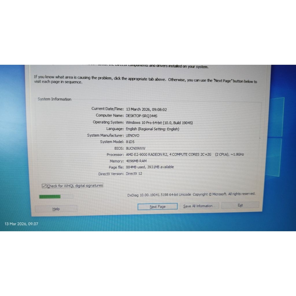 motherboard mobo laptop lenovo ideapad 320/330 amd e2