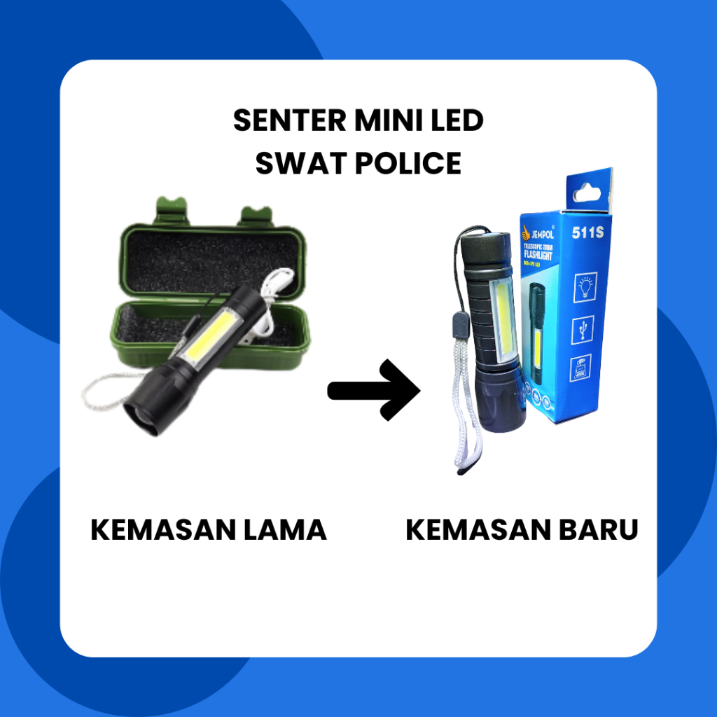 [PROMO] Senter Pendaki Tanpa Baterai Senter Camping Lampu Tenda Lentera Camping Senter Mini USB
