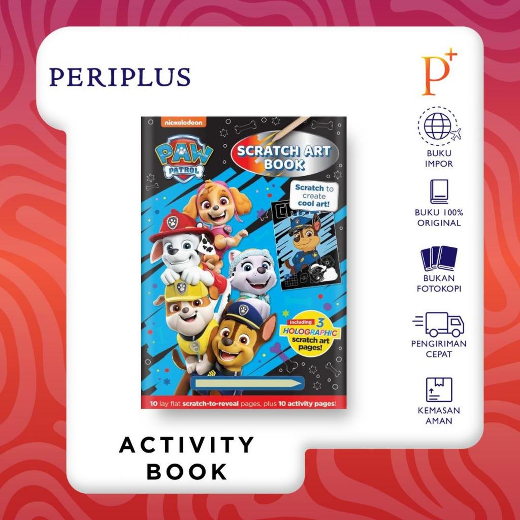 Paw Patrol Scratch Art Book - 9781788247559