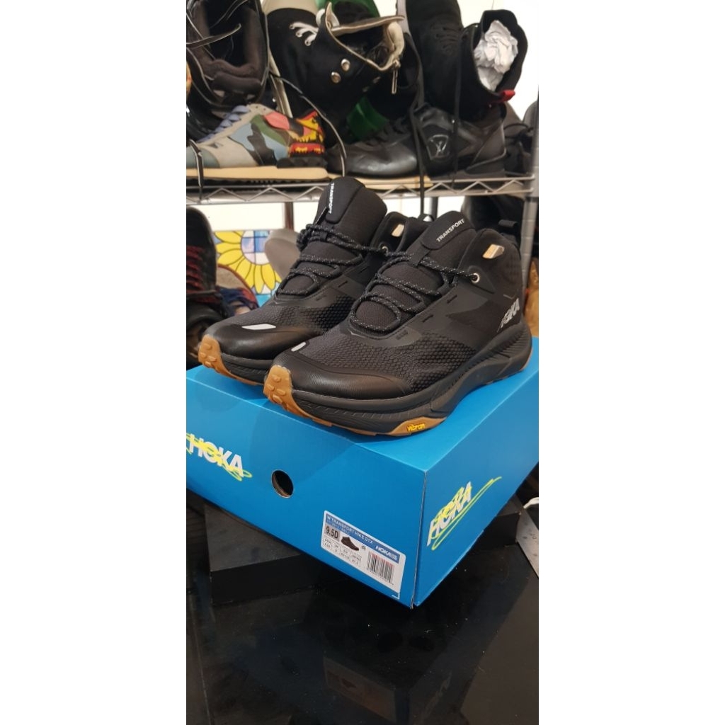 Hoka transport hike vibram outdoor size 43